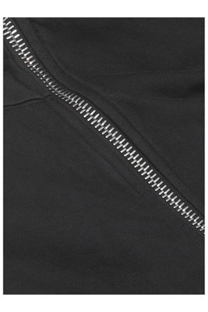 Maglione asimmetrico in cotone nero RICK OWENS DRKSHDW | DS01F4239RIG09